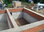 Фундамент для дома и постройка подвала