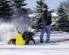 Снегоуборочная машина для дачи электрическая или снег не препятствие